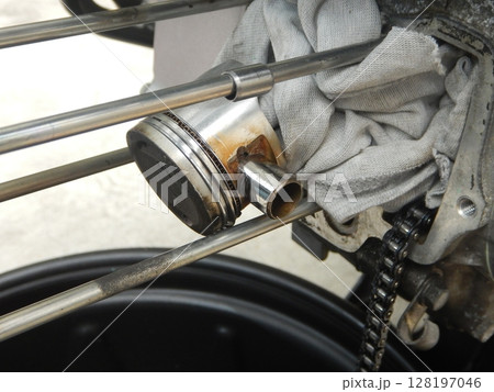 リトルカブのエンジン整備 128197046