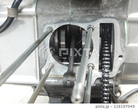 リトルカブのエンジン整備 128197049