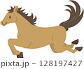走る馬のイラスト 128197427