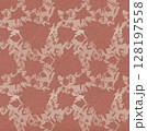 peony seamless pattern watercolor illustration red beige 128197558