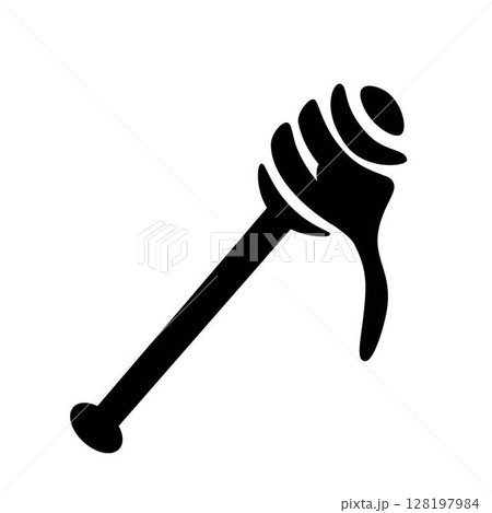 Honey Spoon isolated. Vector graphic line illustration. Perfect for cards, decorations, stickers, logo, menu, various designs. For poster, invitation, backdrop, ad, sale promotion, print for t-shirt Honey Spoon isolated. Vector graphic line illustration. Perfect for cards, decorations, stickers, logo, menu, various designs. For poster, invitation, backdrop, ad, sale promotion, print for t-shirt 128197984