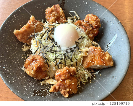 温玉からあげ丼 温玉ザンギ丼 唐揚げ ザンギ 温泉玉子 温玉からあげ丼 温玉ザンギ丼 唐揚げ ザンギ 温泉玉子 128199719
