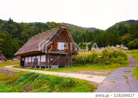 田島家養蚕展示館 養蚕 荻町合掌造り集落 世界文化遺産 白川郷 茅葺 田島家養蚕展示館 養蚕 荻町合掌造り集落 世界文化遺産 白川郷 茅葺 128200027