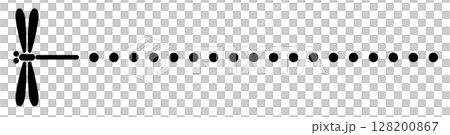 白蜻蜓的卡通符號 128200867