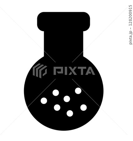 Test Tube icon, on transparent background, flat line design, vector illustration Test Tube icon, on transparent background, flat line design, vector illustration 128200915