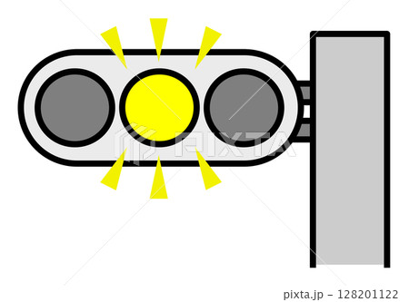 安全運転でマナーを守り交通事故を防止する信号機のイラスト 安全運転でマナーを守り交通事故を防止する信号機のイラスト 128201122