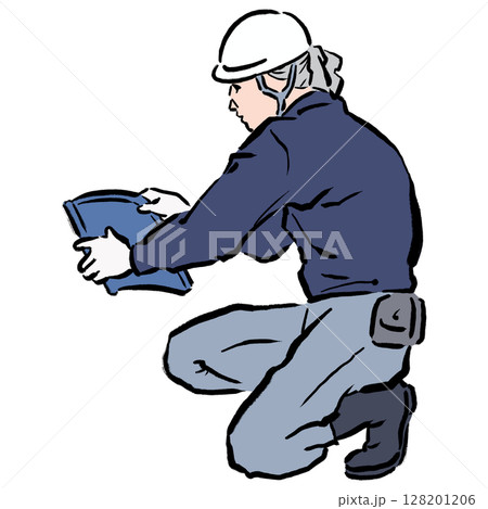 浮世絵風の職人カラー_02 128201206