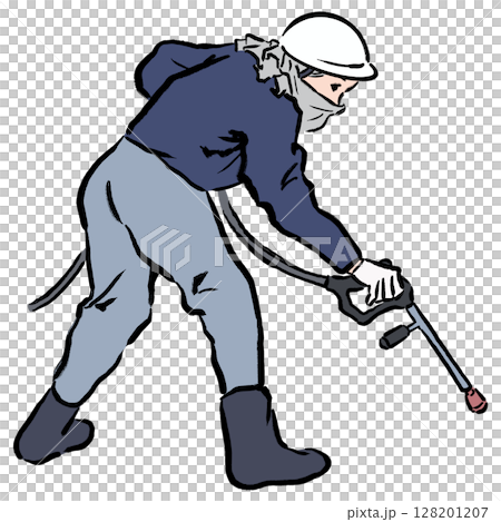 Ukiyo-e style artisan color_03 Ukiyo-e style artisan color_03 128201207