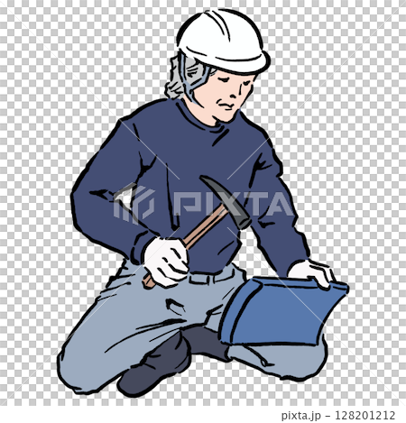 Ukiyo-e style artisan color_08 128201212