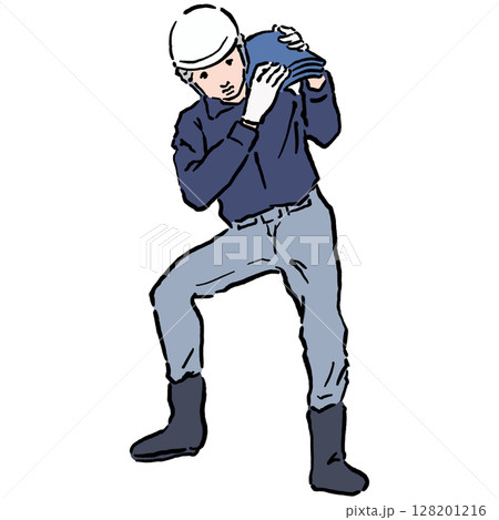 浮世絵風の職人カラー_12 浮世絵風の職人カラー_12 128201216