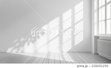 Tropical leaves natural shadow overlay on white texture background, backdrop and mockup, summer seasonal concept Tropical leaves natural shadow overlay on white texture background, backdrop and mockup, summer seasonal concept 128201250