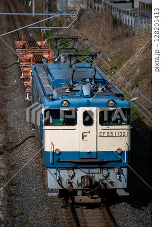 【JR西日本 山陽本線】EF65形+チキ7000形 128201413