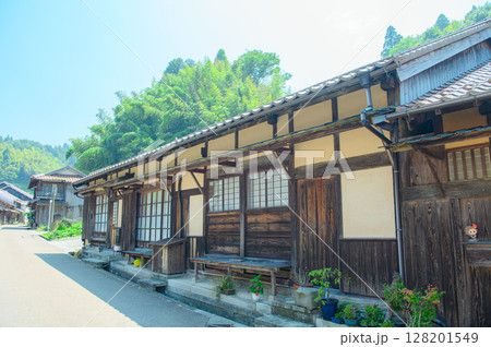 島根県 石見銀山の町並み 島根県 石見銀山の町並み 128201549
