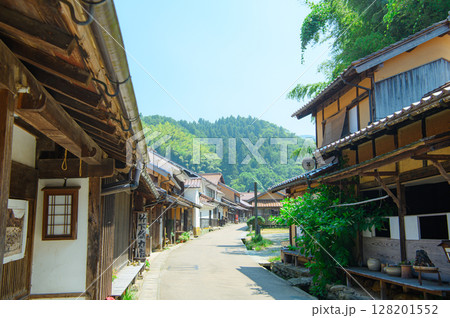 島根県 石見銀山の町並み 島根県 石見銀山の町並み 128201552