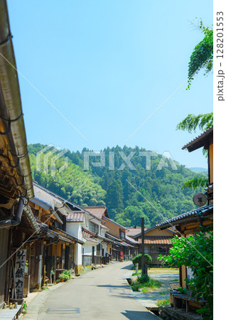 島根県 石見銀山の町並み 島根県 石見銀山の町並み 128201553