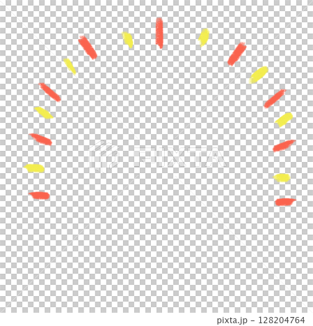 Cute and pop background, concentrated lines, red Cute and pop background, concentrated lines, red 128204764
