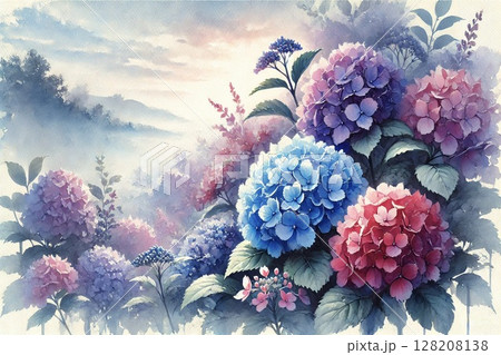 紫陽花 128208138