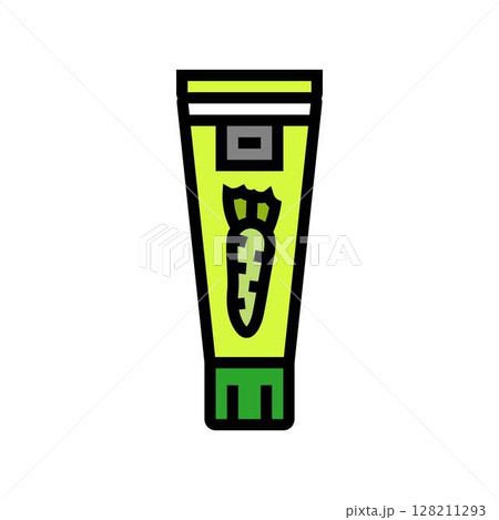 wasabi condiment color icon vector illustration 128211293