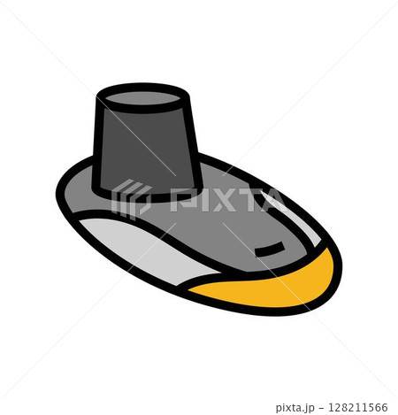 spray skirt kayak water trip tourism color icon vector illustration 128211566