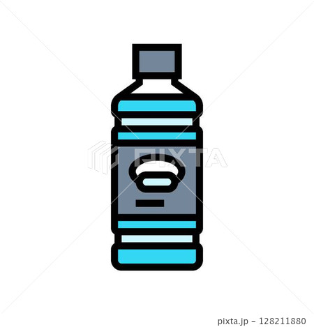 pedialyte electrolyte drink diarrhea color icon vector illustration 128211880