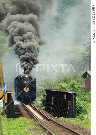 SLやまぐち号　D51　1687 128212997