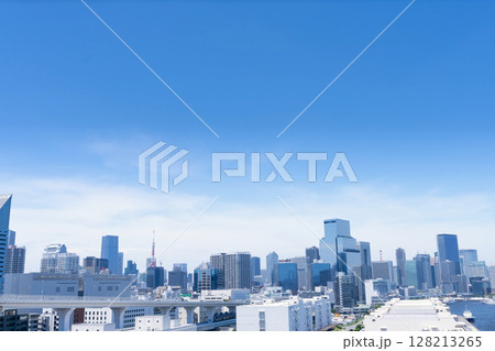 東京・芝浦 浜松町方面 2025 128213265