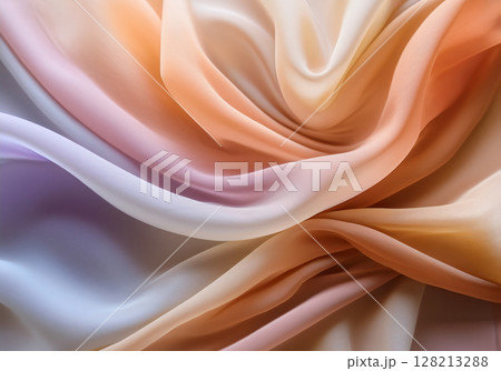 Airy Soft Textile Waves 128213288