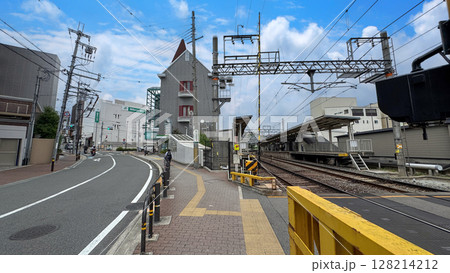 大阪府吹田市 阪急千里山駅周辺の風景 大阪府吹田市 阪急千里山駅周辺の風景 128214212