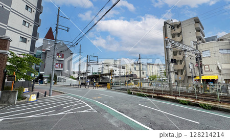大阪府吹田市 阪急千里山駅周辺の風景 大阪府吹田市 阪急千里山駅周辺の風景 128214214