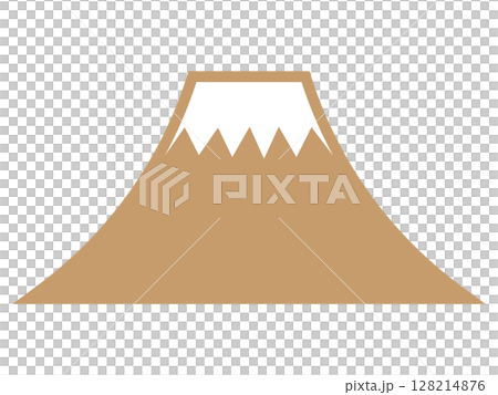 Mt. Fuji silhouette Mt. Fuji silhouette 128214876