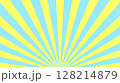 放射状の模様 128214879