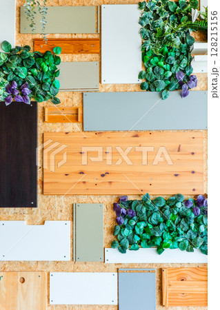 ディスプレイされた壁面 ディスプレイされた壁面 128215156