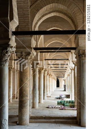 Patio of Great Mosque of Kairouan, Tunisia 128215881