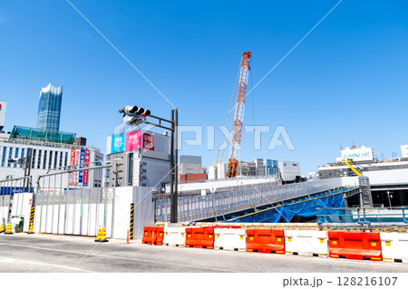 東京都市風景 新宿駅西口の再開発工事 2025.06 i-1 東京都市風景 新宿駅西口の再開発工事 2025.06 i-1 128216107