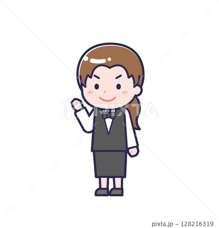 配膳係／ななめ／女性 12 128216319