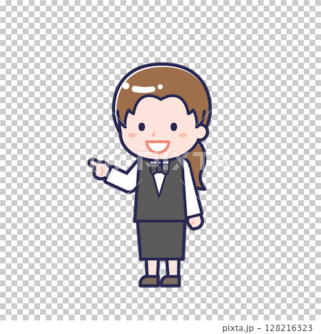 Server/Diagonal/Female 16 128216323