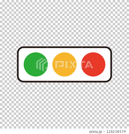 信号機のイラスト 128216574