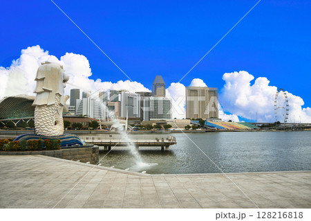 シンガポールの美しい都市風景 シンガポールの美しい都市風景 128216818