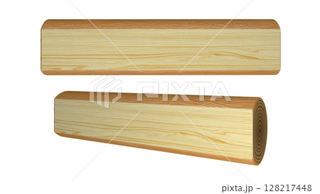 木材風のテロップのフレーム(動画もあります) 木材風のテロップのフレーム(動画もあります) 128217448