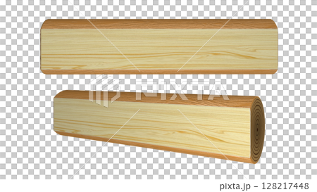 木材風のテロップのフレーム(動画もあります) 木材風のテロップのフレーム(動画もあります) 128217448