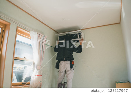 エアコン取り付け工事 128217947