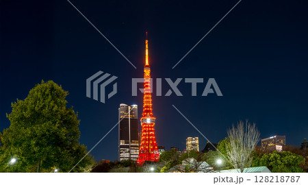 東京タワー・クリスマスライトアップ 2024 東京タワー・クリスマスライトアップ 2024 128218787