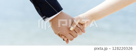 Banner Trust honesty business customer handshake together promise partner. Panorama Businessman teamwork diversity solidarity team Partner hands together. Team meeting shaking hands with copy space Banner Trust honesty business customer handshake together promise partner. Panorama Businessman teamwork diversity solidarity team Partner hands together. Team meeting shaking hands with copy space 128220326