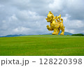 Golden Singha Statue 128220398