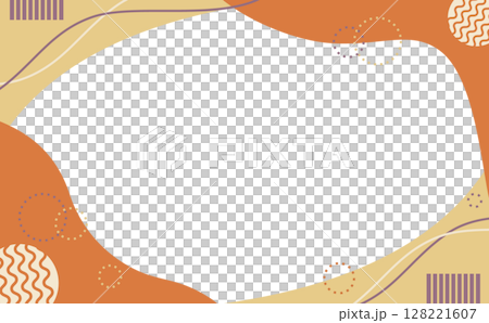 秋色相框素材 128221607