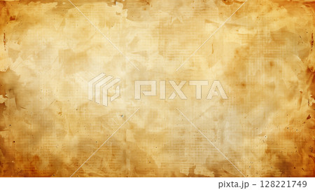 Old paper background. Paper vintage texture background. Grunge vintage unreadable paper texture background 128221749