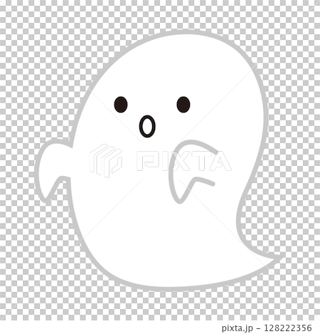 驚訝的鬼魂的插圖 128222356
