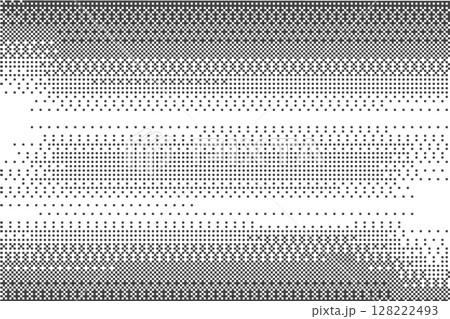 Pixel pattern background. Bitmap gaming gradient texture. Retro abstract arcade effect graphic with dither gradation. Black and white halftone glitch noisy backdrop Pixel pattern background. Bitmap gaming gradient texture. Retro abstract arcade effect graphic with dither gradation. Black and white halftone glitch noisy backdrop 128222493
