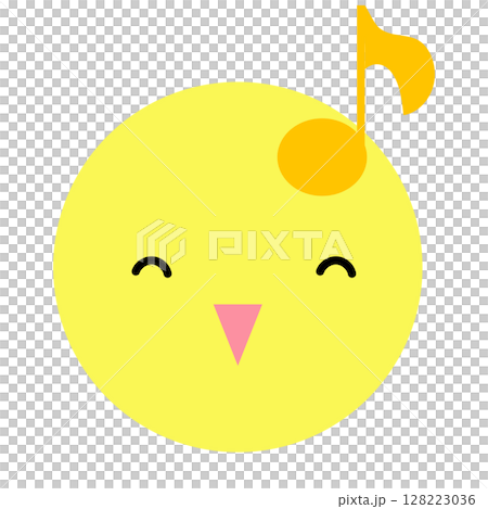 Emotional expression face icon musical note vector illustration Emotional expression face icon musical note vector illustration 128223036