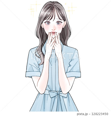 20代女性(清楚系)_感動 20代女性(清楚系)_感動 128223450
